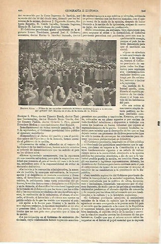 LAMINA ESPASA 785: Niños de Buenos Aires en la fiesta de la Patria
