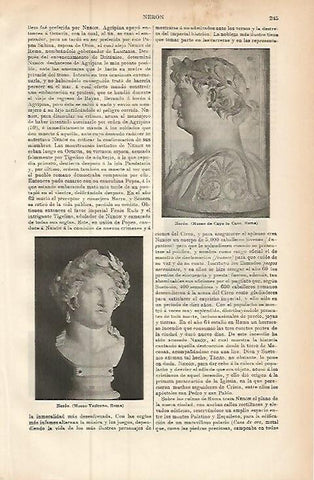 LAMINA ESPASA 9403: Representaciones de Neron