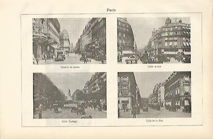 LAMINA ESPASA 2270: Diferentes calles de Paris