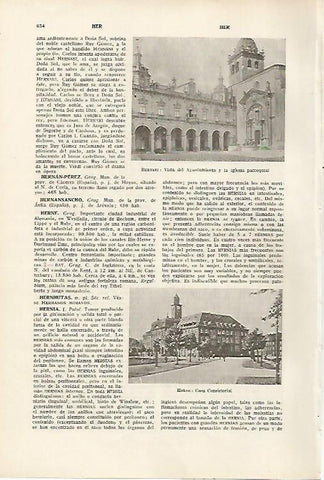 LAMINA SALVAT 80170: Ayuntamiento de Hernani