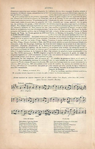 LAMINA ESPASA 7135: Himno nacional de Austria