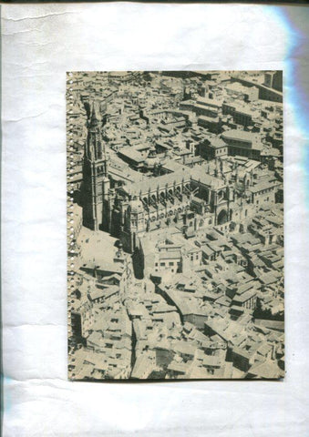 Lamina con vistas de: Catedral de Toledo y La Granja en Segovia