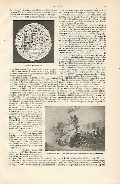 LAMINA ESPASA 10288: Sello de Alfonso VIII