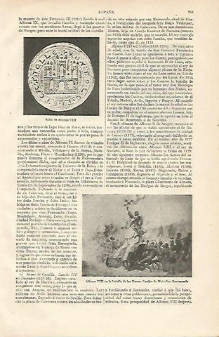 LAMINA ESPASA 10288: Sello de Alfonso VIII