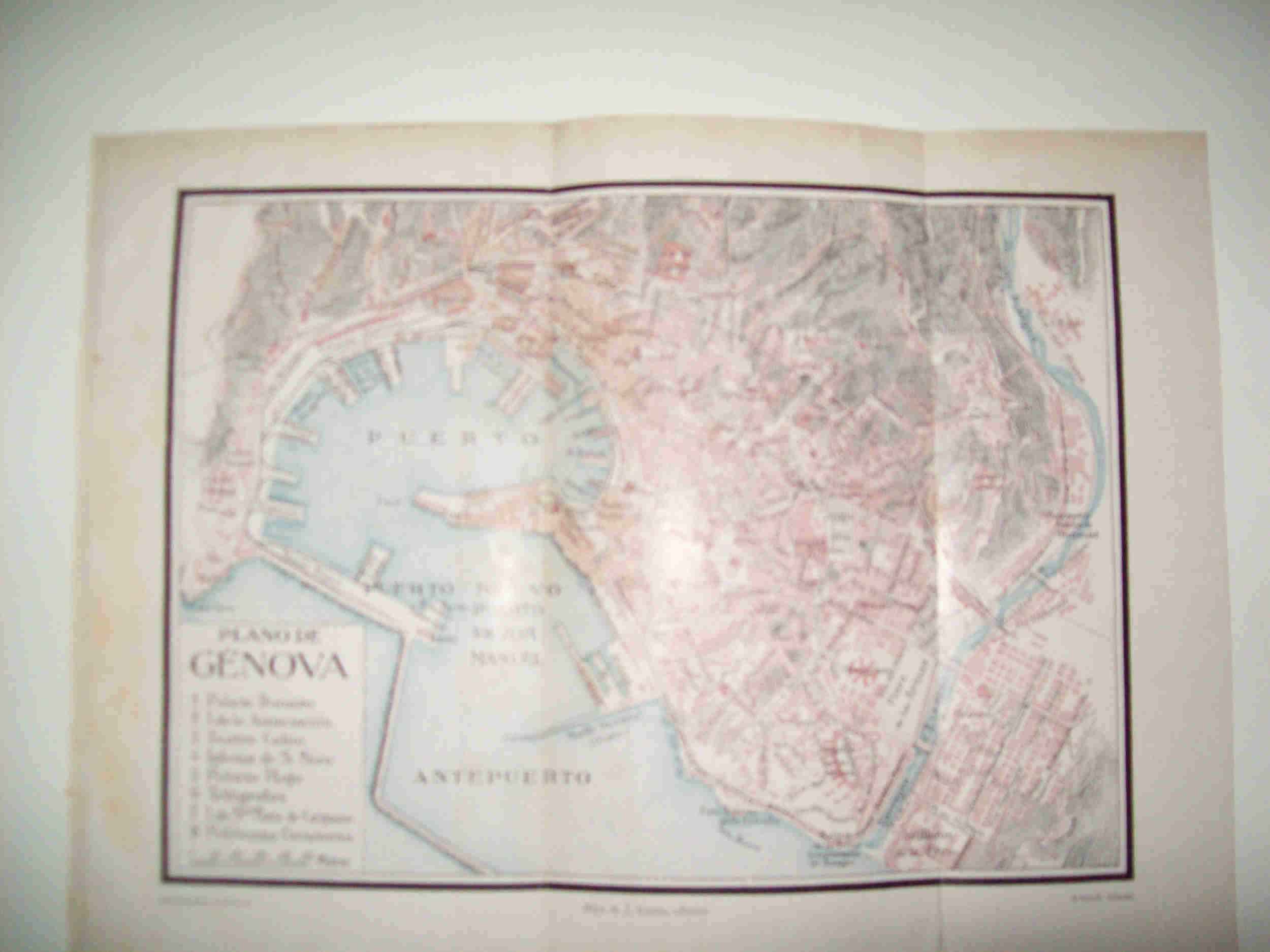 LAMINA ESPASA 24934: Plano de Genova