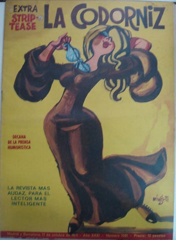 La Codorniz numero 1561: extra Strip-Tease