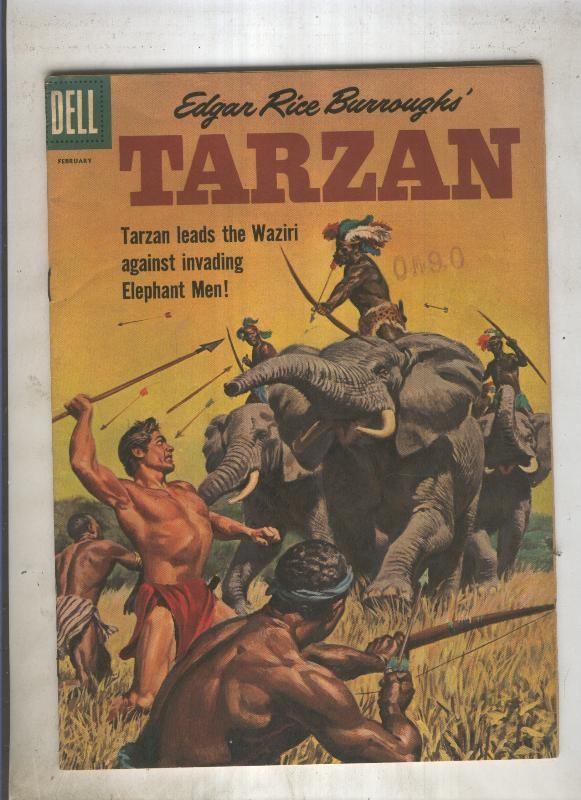 TARZAN de DELL Numero 122: Tarzan and the prince of Athne