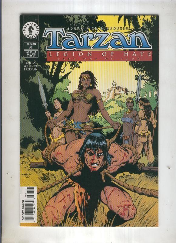 TARZAN Dark Horse 1996 Numero 07: Legion of hate PART1