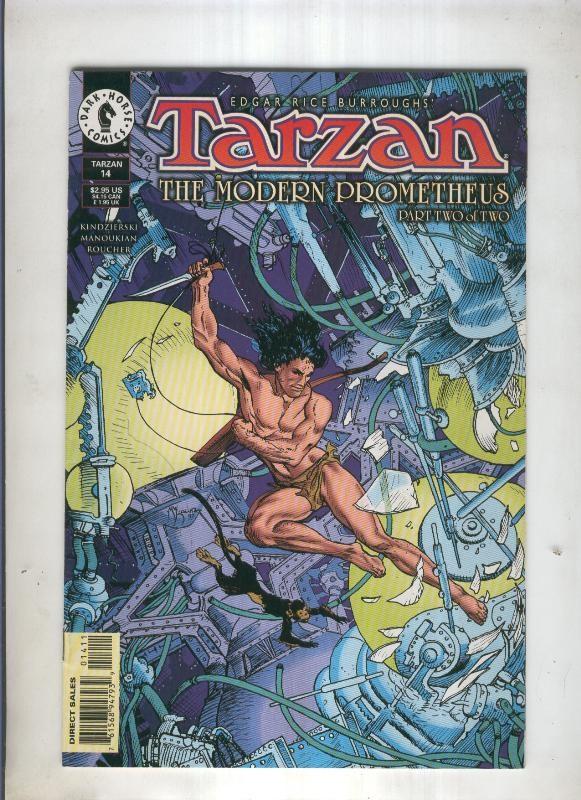 TARZAN Dark Horse 1996 Numero 14: The modern Prometheus PART2