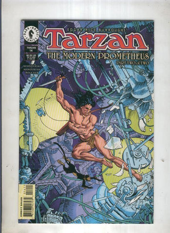 TARZAN Dark Horse 1996 Numero 14: The modern Prometheus PART2