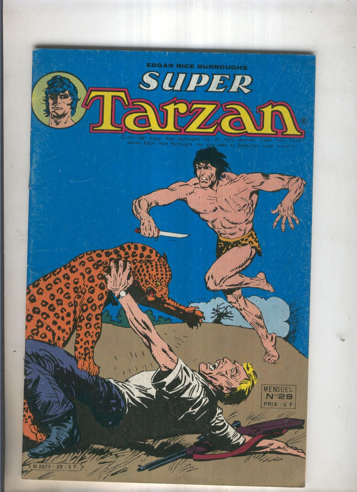 Super Tarzan numero 29: La revanche de Changa