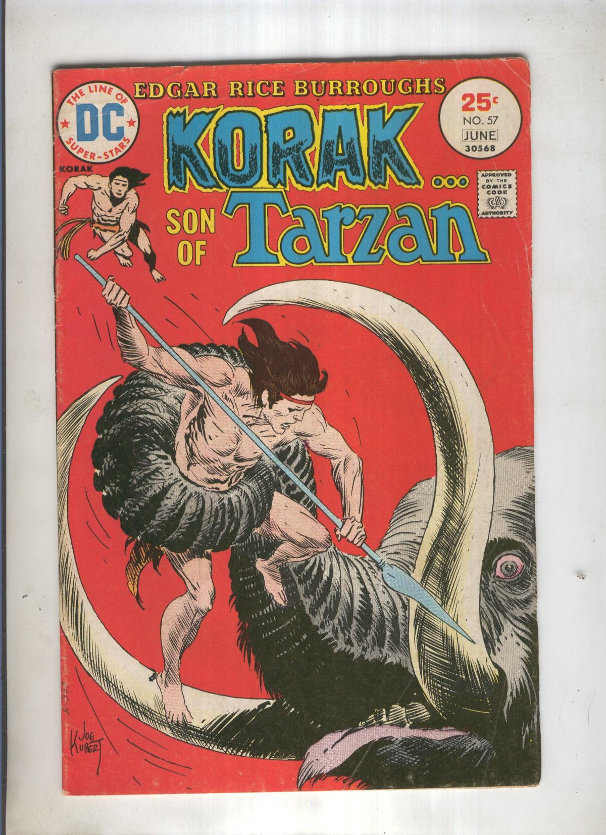 KORAK SON OF TARZAN Vol.9 Numero 57: The most endangered species