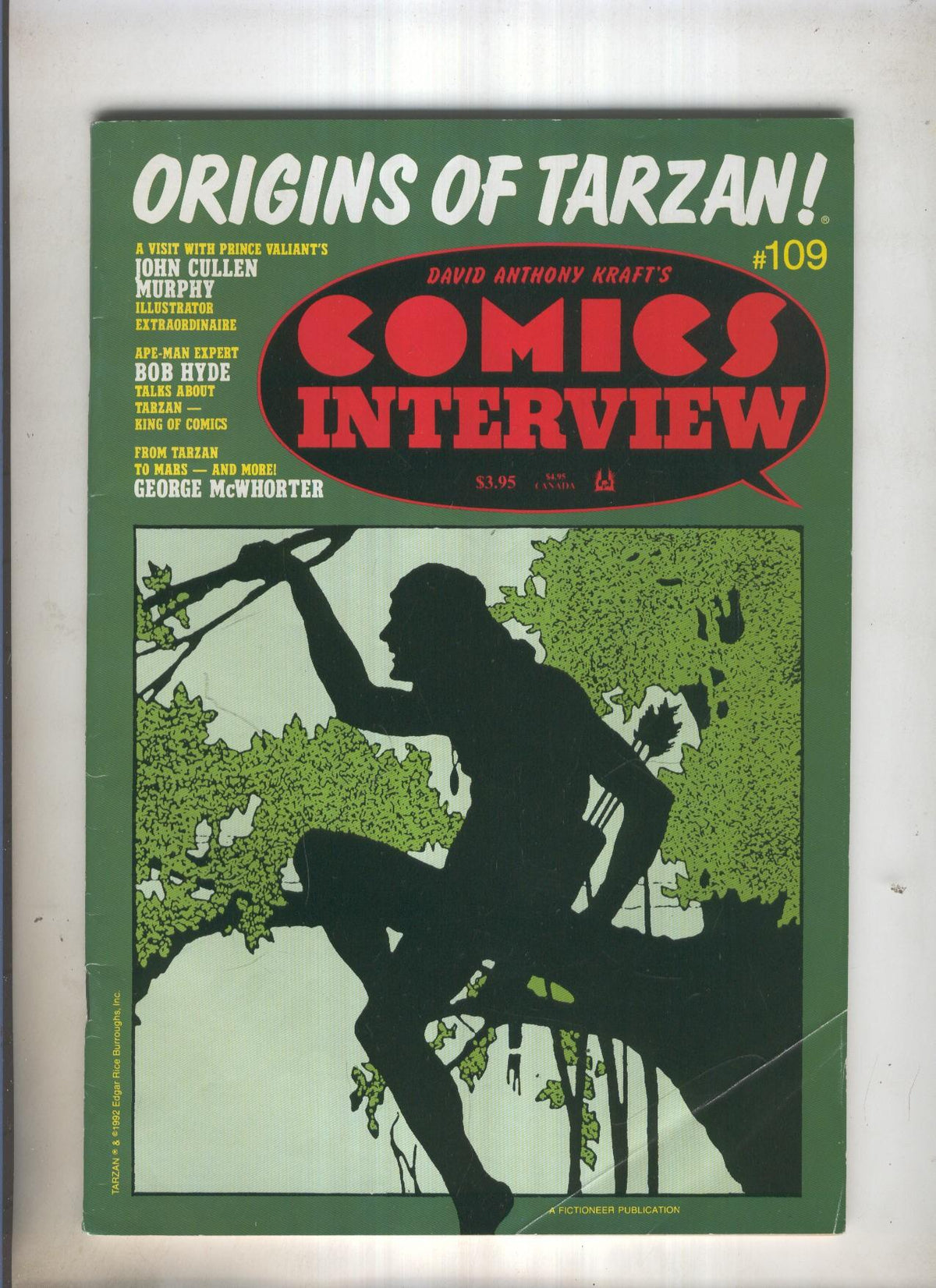 ORIGINS OF TARZAN Numero 109