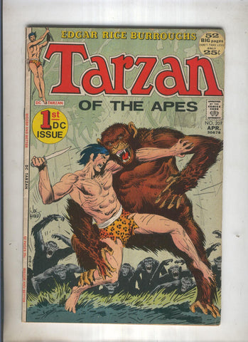 TARZAN OF THE APES DC Numero 207: Origin of the Ape Man
