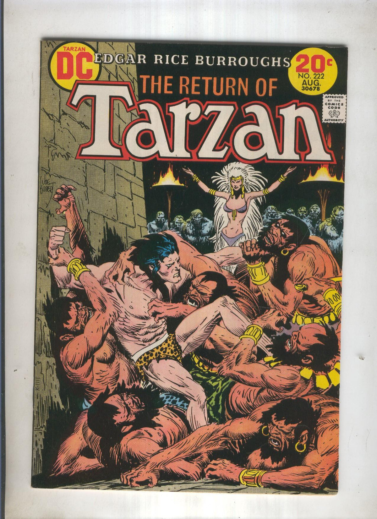 THE RETURN OF TARZAN DC Numero 222: The city of gold