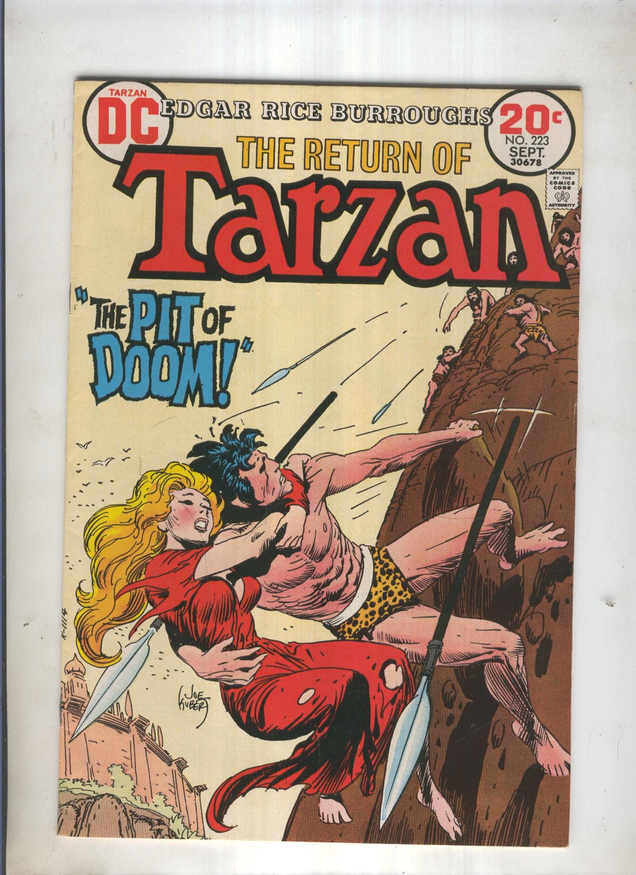 THE RETURN OF TARZAN DC Numero 223: The pit of Doom