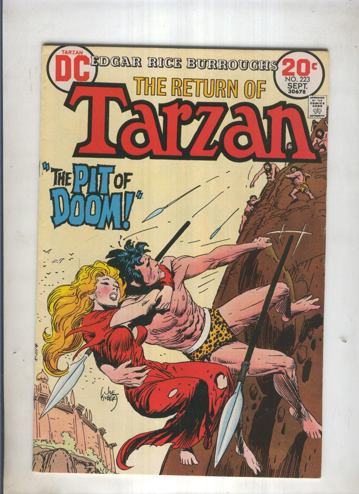 THE RETURN OF TARZAN DC Numero 223: The pit of Doom