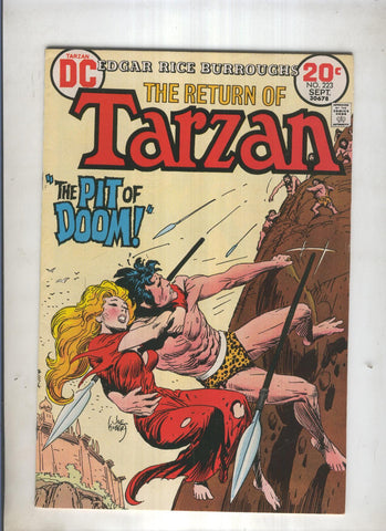 THE RETURN OF TARZAN DC Numero 223: The pit of Doom