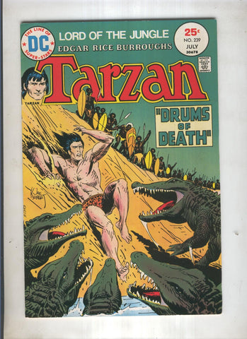 TARZAN LORD OF THE JUNGLE DC Numero 239: Drums of death