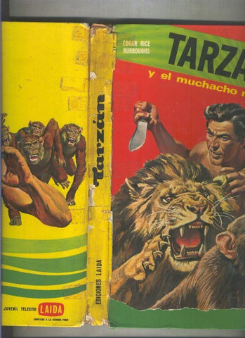 Tarzan: El muchacho nativo (cubierta en mal estado)