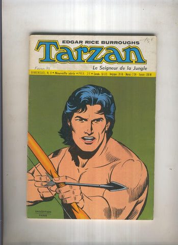 TARZAN Le Seigneur de la Jungle Numero 08: Les perils de la jungle