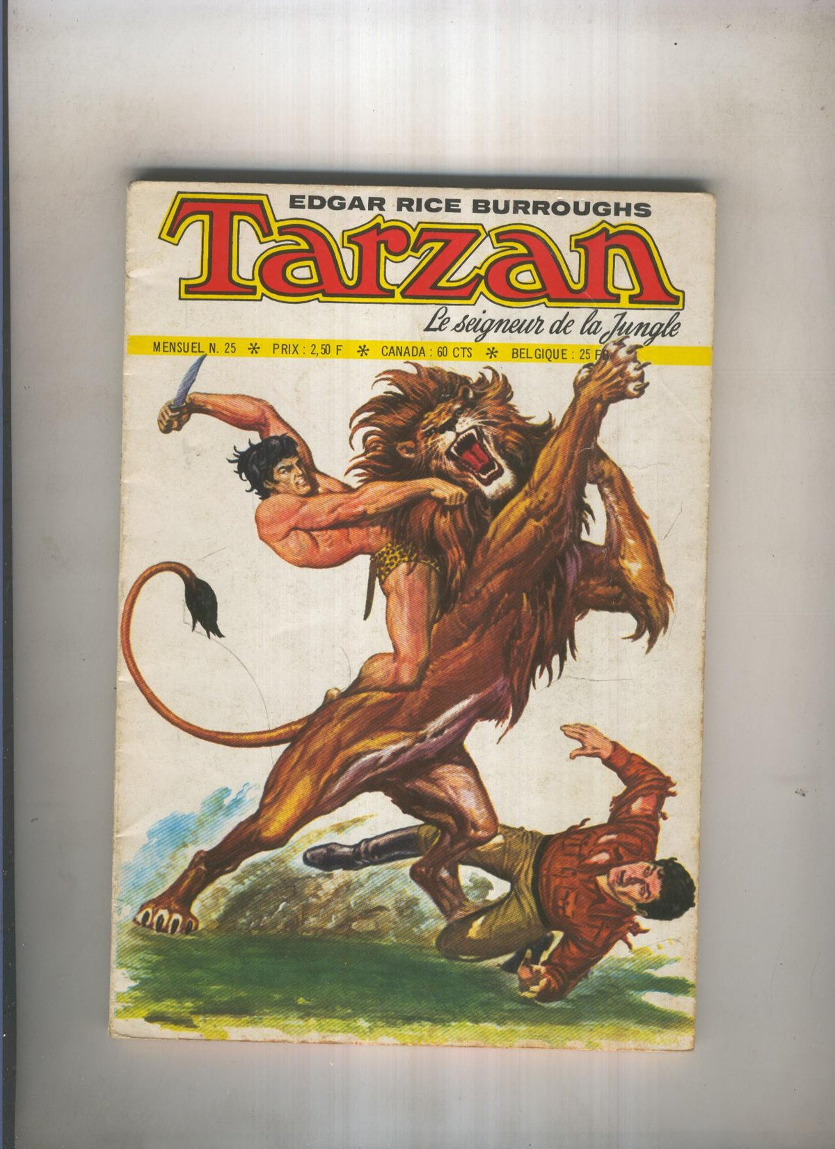 TARZAN Le Seigneur de la Jungle Numero 25: Un roi est mort dans la foret