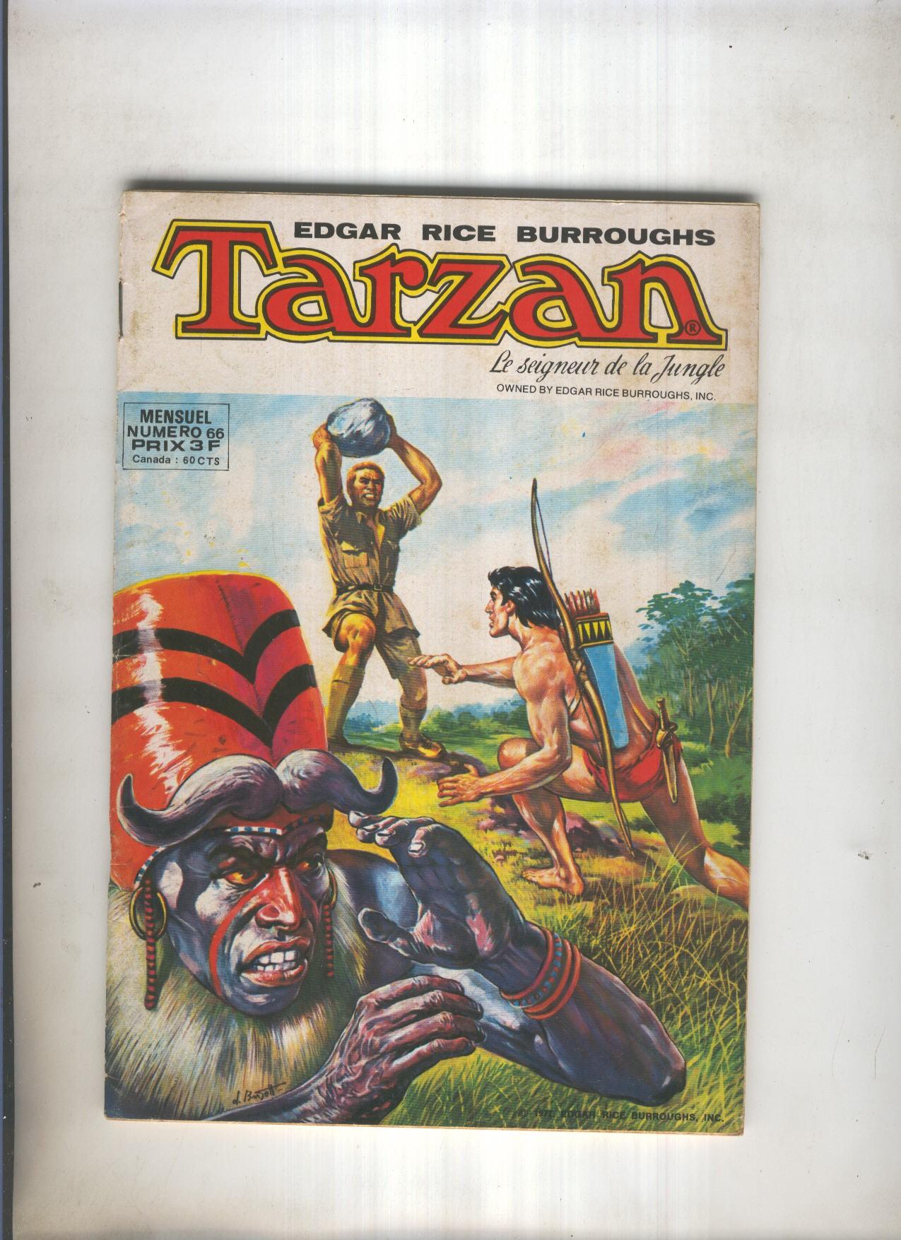 TARZAN Le Seigneur de la Jungle Numero 66: Challe a lhomme
