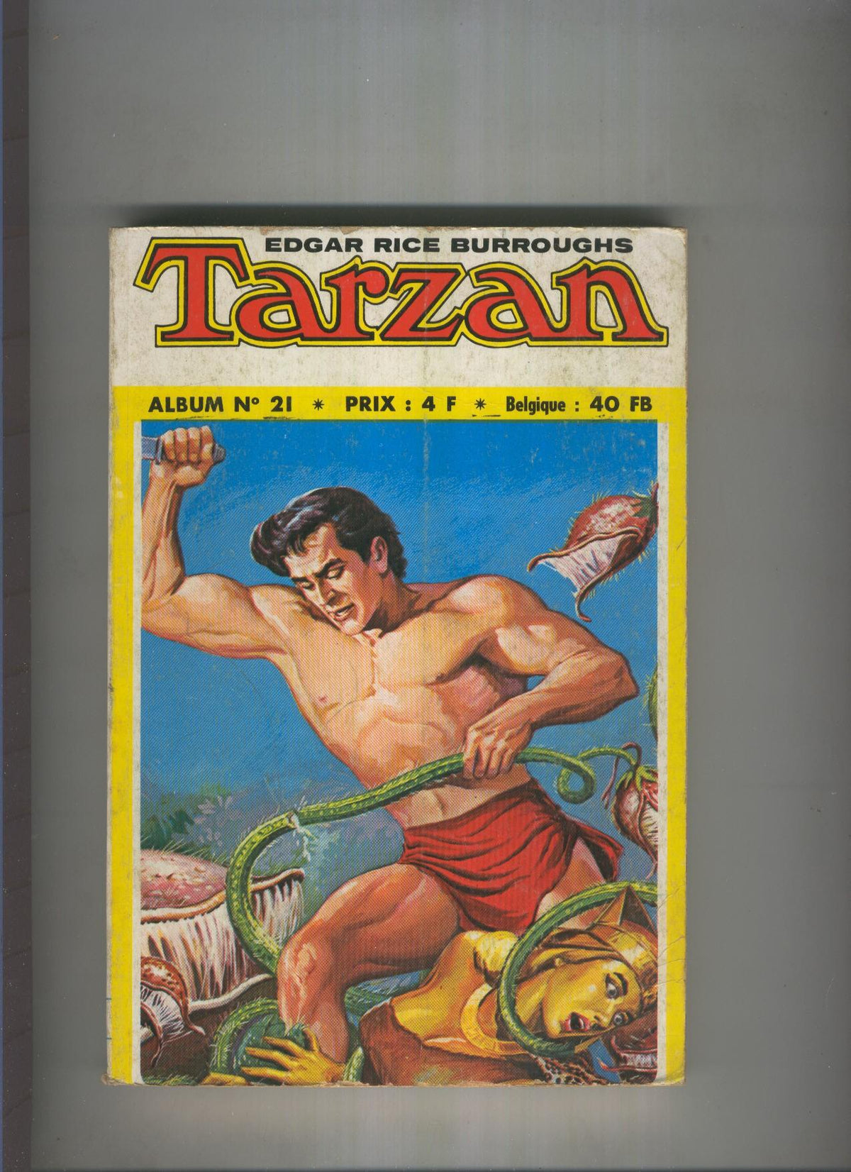 TARZAN Le Seigneur de la Jungle ALBUM numero 21