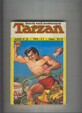 TARZAN Le Seigneur de la Jungle ALBUM numero 21