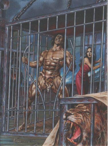 Trading Car: TARZAN - JOE JUSKO, Edgar Rice Burroughs Collection: No.12