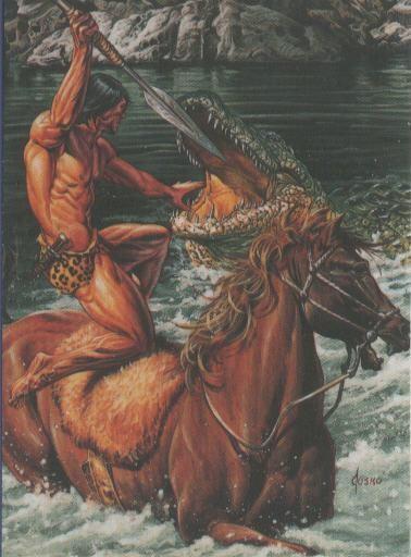 Trading Car: TARZAN - JOE JUSKO, Edgar Rice Burroughs Collection: No.34