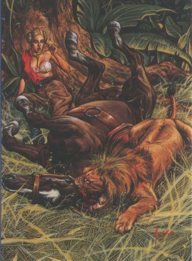 Trading Car: TARZAN - JOE JUSKO, Edgar Rice Burroughs Collection II: No.74