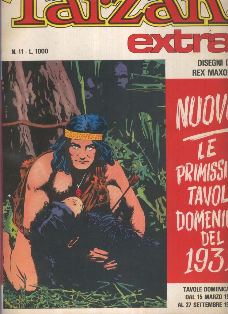 Tarzan extra numero 11: tavole dominicali del: 15.3.1931 al 27.9.1931