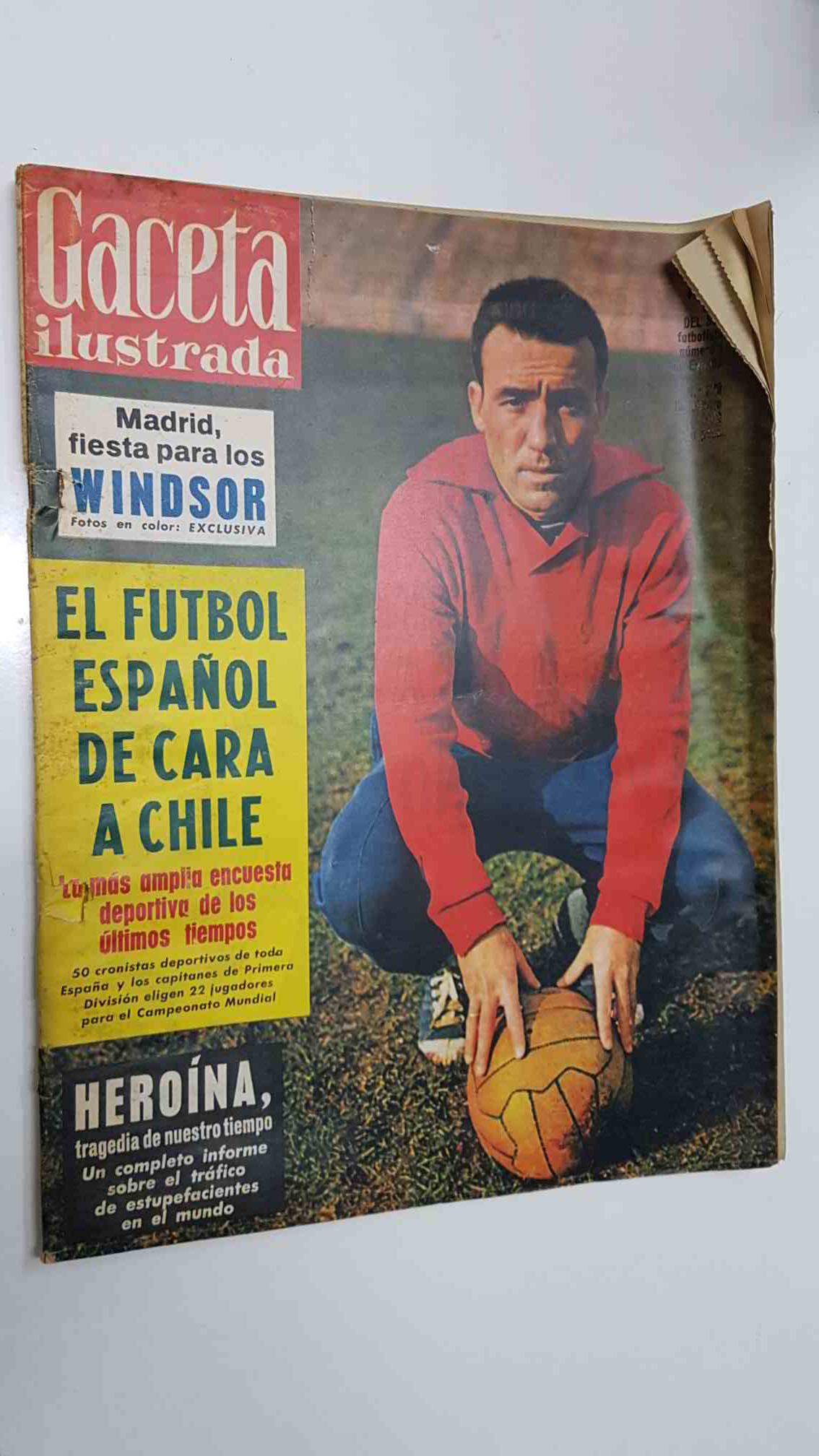 Revista Gaceta Ilustrada: num 279, (10-2-62): Portada: Luis del Sol. Fiesta para los Windsor