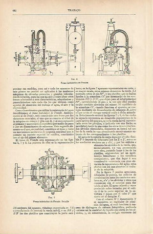LAMINA ESPASA 10989: Freno hidraulico de Froude