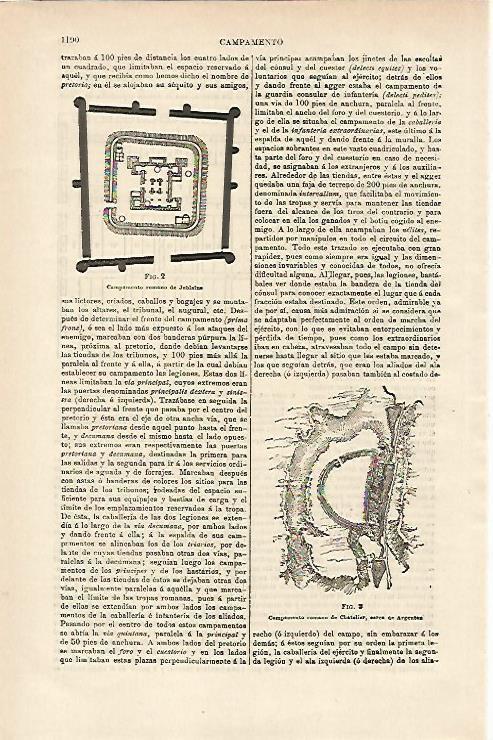 LAMINA ESPASA 14785: Campamento romano de Jublaina y de Chatelier