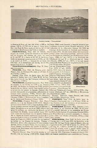 LAMINA ESPASA 18113: Vista de Peschici Italia