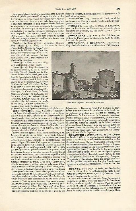LAMINA ESPASA 16952: Castillo de Lagnara