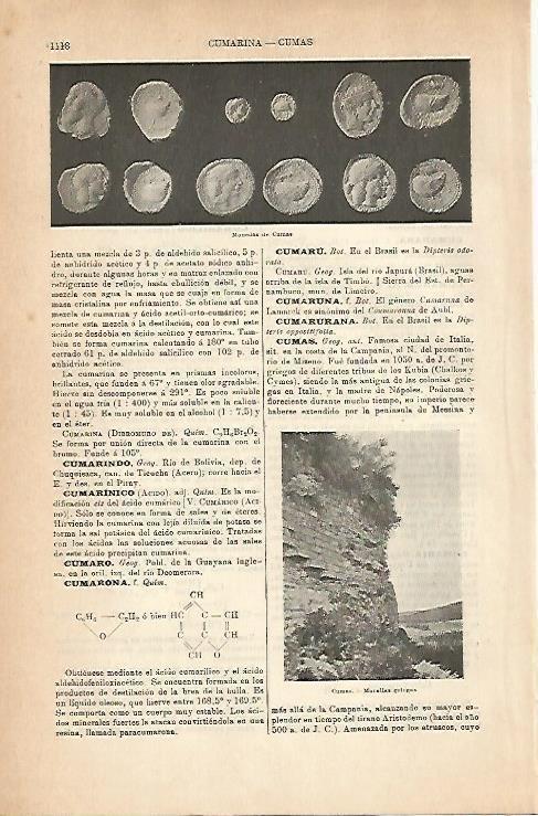 LAMINA ESPASA 14361: Murallas griegas de Cumas Italia