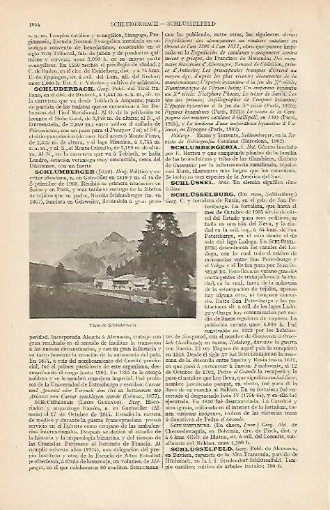 LAMINA ESPASA 19623: Vista de Schluderbach Italia