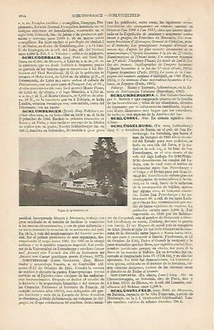 LAMINA ESPASA 19623: Vista de Schluderbach Italia