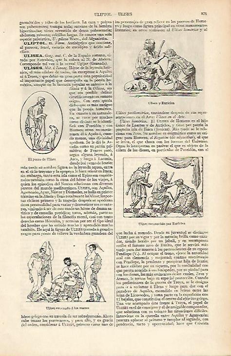 LAMINA ESPASA 12110: Representaciones de Ulises