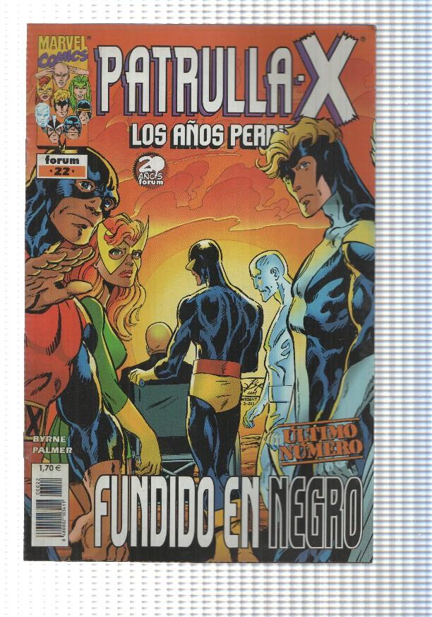 comic, forum: Patrulla-X: num 022, Los Años Perdidos. Ultimo numero - Amigos y enemigos