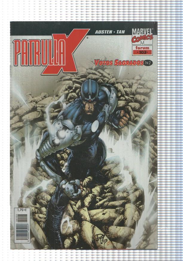 comic, forum: La Patrulla-X: num 103 vol 2 - Votos Sagrados 1 de 2