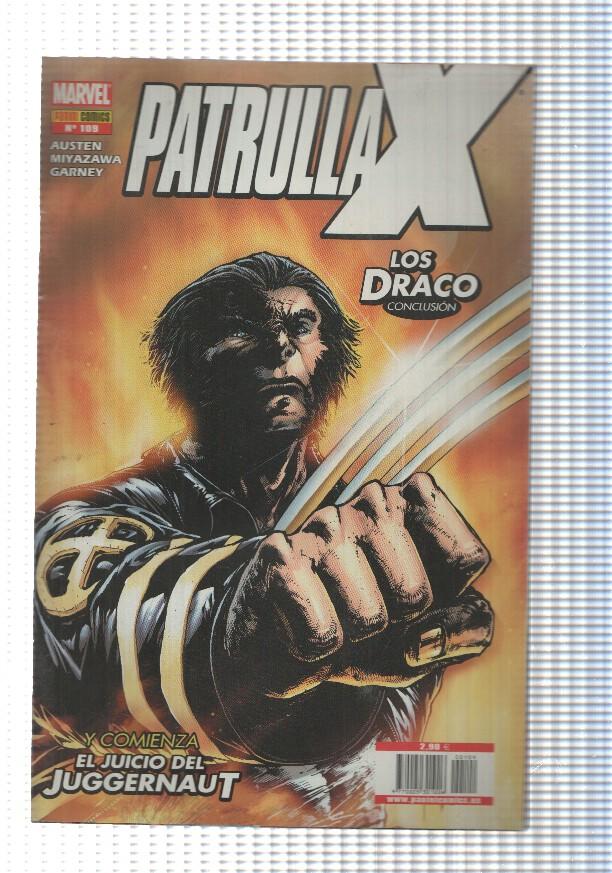 comic, Panini: Patrulla-X: num 109 año 1 - Los Draco conclusion