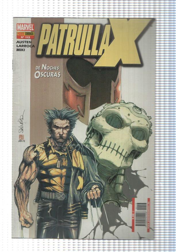 comic, Panini: Patrulla-X: num 113 año 1 - De noches oscuras parte 1