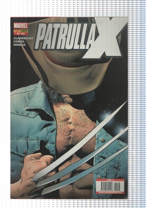 comic, Panini: Patrulla-X: num 116 año 1 - Adivina quien ha vuelto a la ciudad