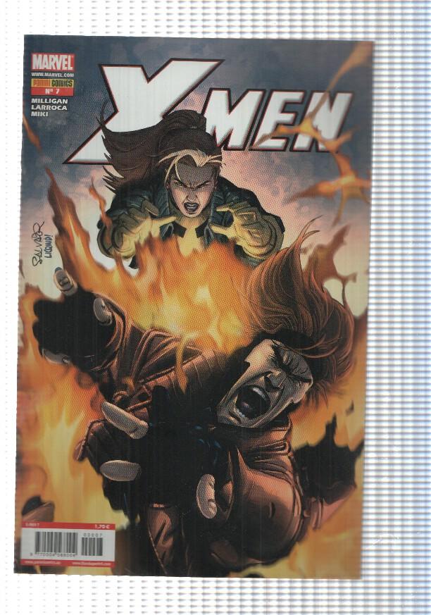 comic: X-Men año 1 num 007 (2006). Extraño triangulo amaroso parte 3: una zorra en el tejado