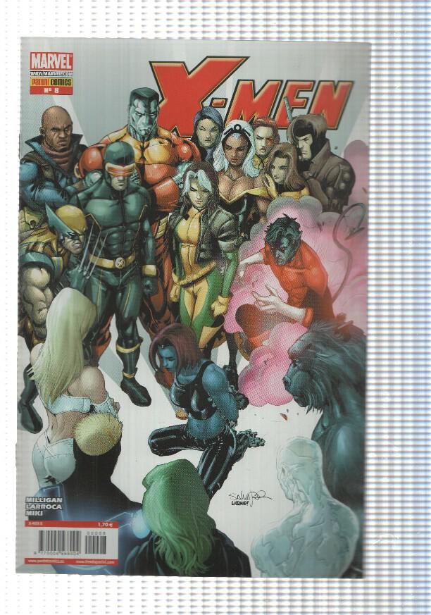 comic: X-Men año 1 num 008 (2006). Extraño triangulo amaroso parte 4: Dia de eleccion