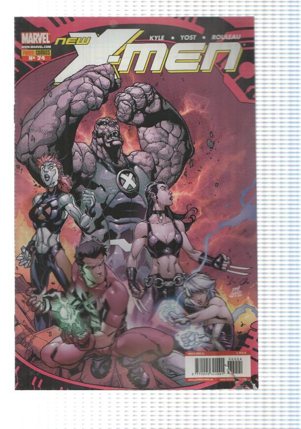 comic: New X-Men año 2 num 024 (2007)- Nimrod parte 2 de 4